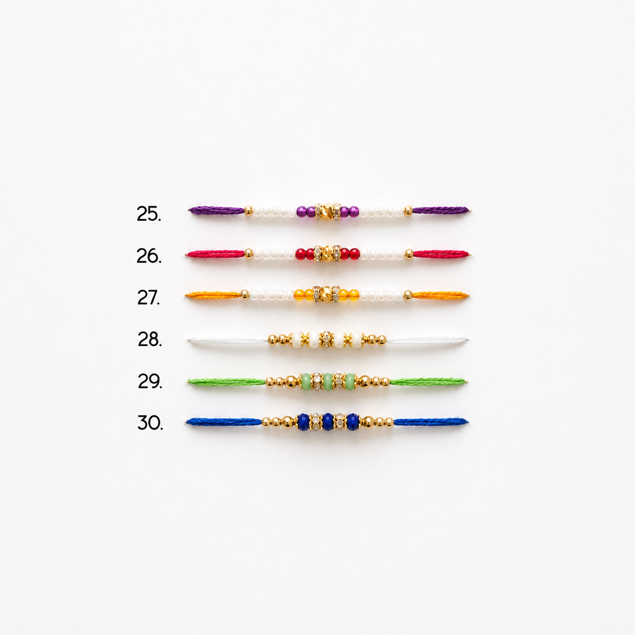 Rakhis 25-30