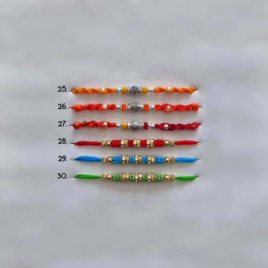 Rakhis 25-30