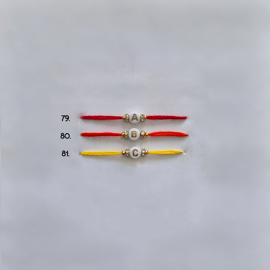 Rakhis 79-81 (Personalise)