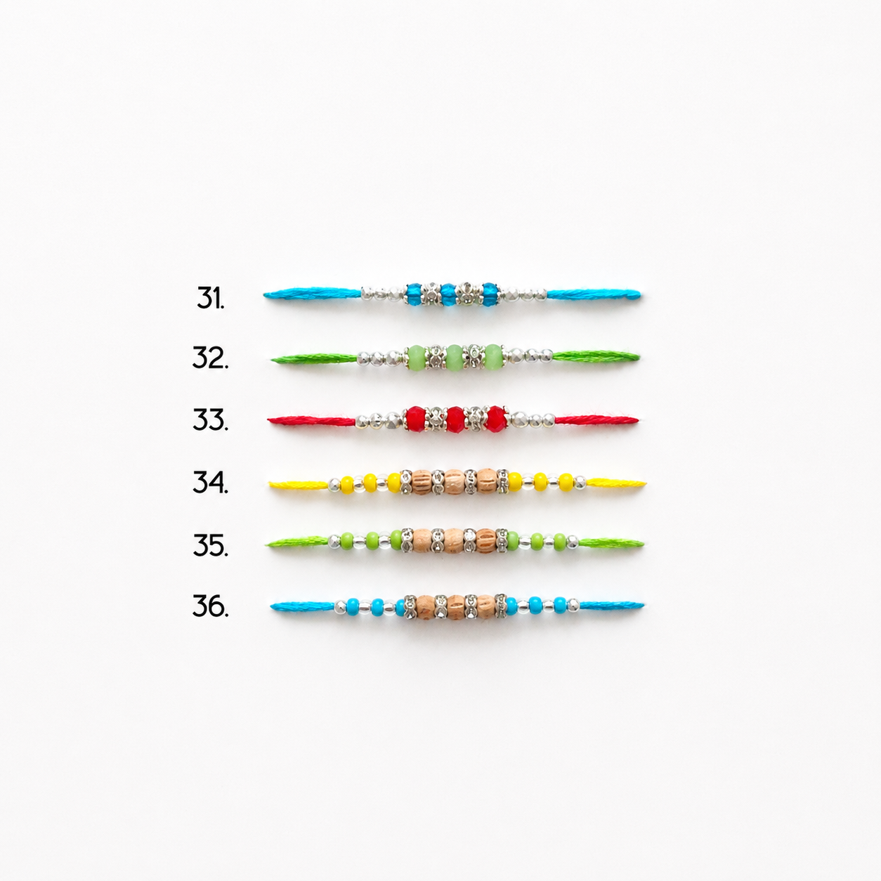 Rakhis 31-36